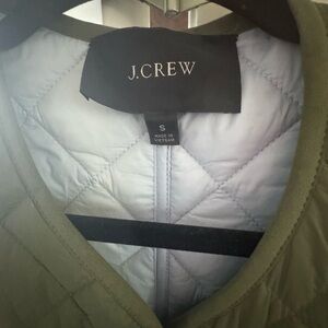 J. Crew Women’s  Green Quilted Puffer Jacket (Never Worn!)